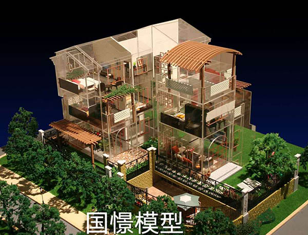 古田县建筑模型