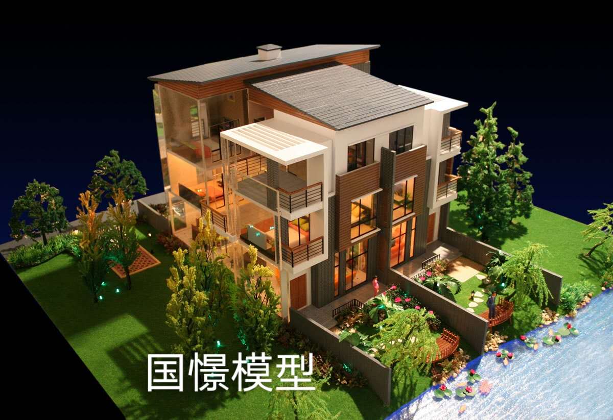 古田县建筑模型